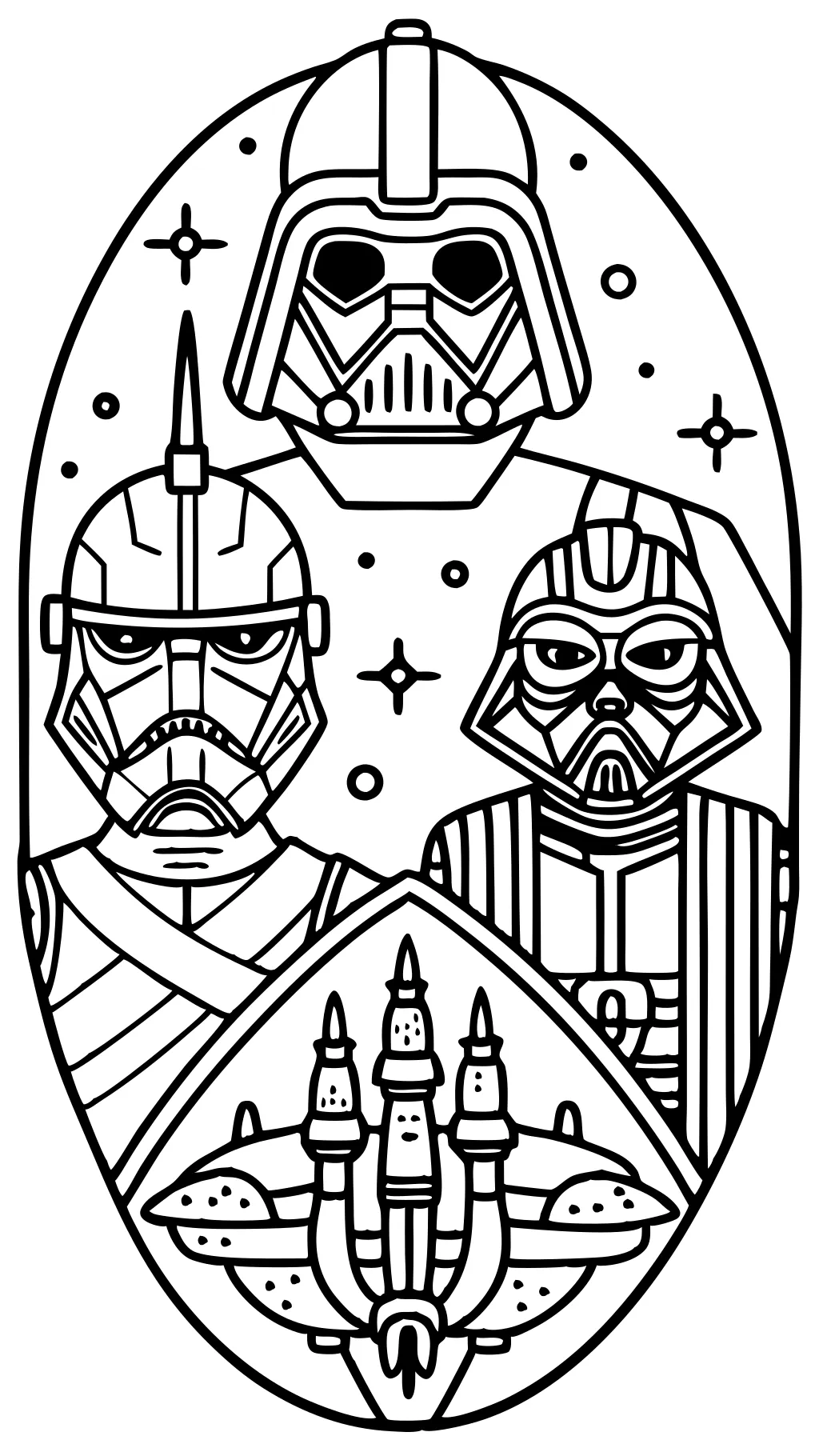 coloriage Starwars